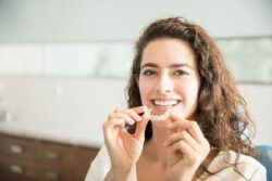 Invisalign provider for straightening crooked teeth
